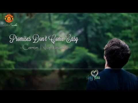 Promises Don't Come Easy - Caron Nightingale [Video/Lyric]