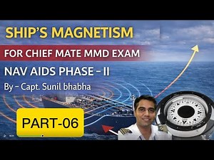 SHIP'S MAGNETISM, PART- 06, NAV AIDS, PHASE -II, Coefficient C — Athwartship Magnetic Error 🧲🧭