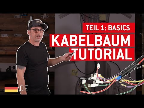 Wiring Loom Basics for the right tuning SIP Tutorial Episode 1 🛵🔧 {german}