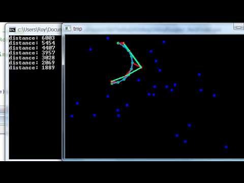 Iterative Closest Point (ICP) for 2D curves with OpenCV