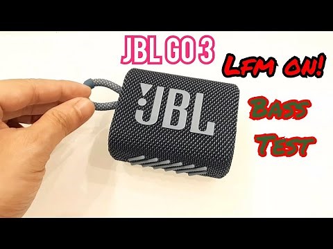 How to Activate Low Frequency Mode! JBL Go 3 LFM On! 100% Volume | Bass Test