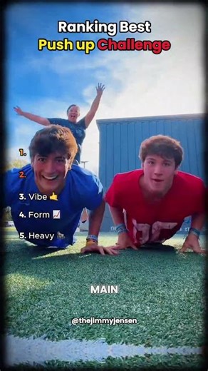 Ranking Best Push Up Challenge