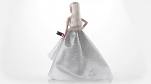 Barbie Collector 60th Anniversary Doll, Blonde, with Diamond-Inspired Gown