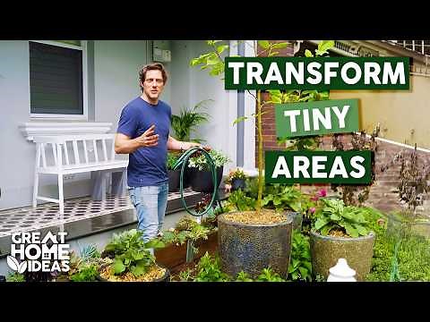 Transform Any Small Space Into A Vibrant Garden! | Great Home Ideas