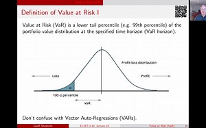 Lecture03 Part 2 Value at Risk