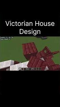 Victorian House Design I built #minecraft #minecraftbuilds