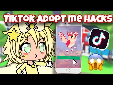 TRYING OUT ADOPT ME TIKTOK HACKS THAT RUBY SENT ME 😱 Will they work? 🤔 #roblox #adoptme #adoptmehack