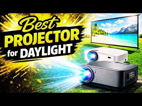 TOP 5: Best Projector for Daylight 2026 | Best Outdoor Theater System