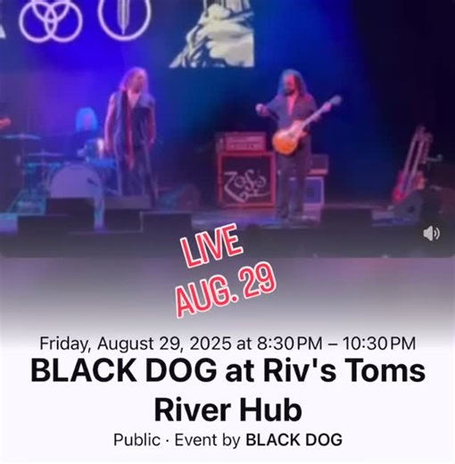 23 reactions | The music of @ledzeppelin, performed LIVE, by BLACK...