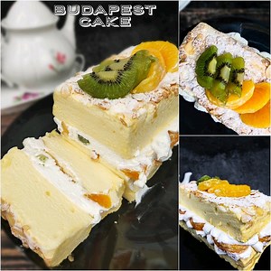 2.1M views · 6.8K reactions | Mudahnya membuat Budapest Cake | fluffy...