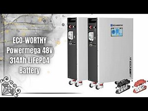 ECO-WORTHY Powermega 48V 314Ah Review | 32.14kWh Home Battery!
