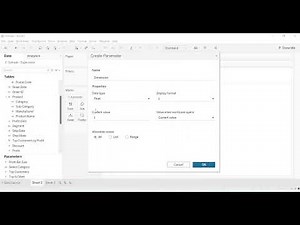 Parameter in Tableau | Learn Step by Step with Real Examples