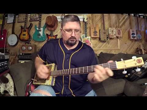 Adventures in "Arkansas Tenor" Tuning using an AJ Gaither guitar from CBGitty.com