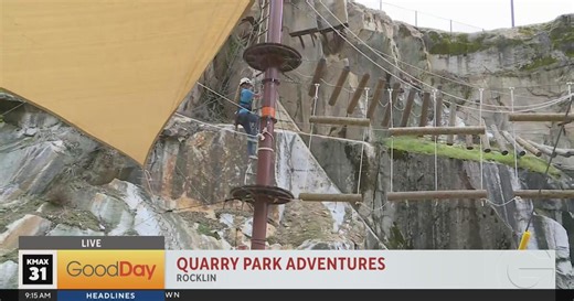 Quarry Park Adventures, 9am