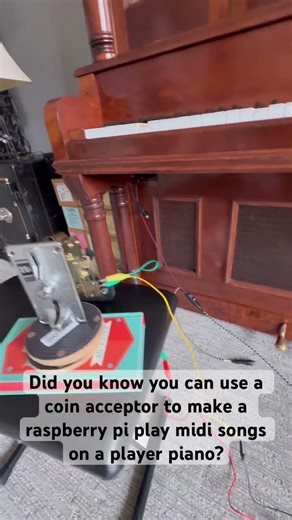 Coin operated Player Piano