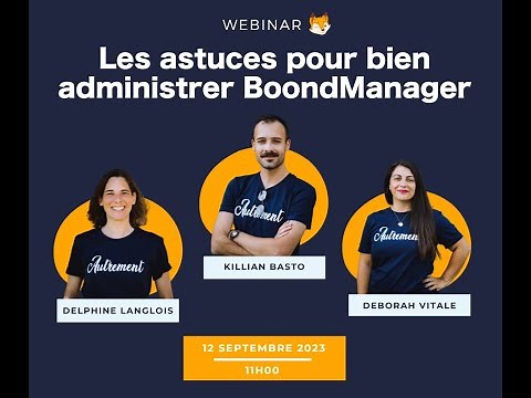 [Webinar] : Les astuces pour bien administrer BoondManager