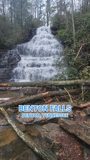 Benton Falls is located in the Cherokee National Forest near Benton, Tennessee. It is a beautiful drive up Chilhowee Mountain on the way to Benton Falls. #outdooradventuresintennessee #simplelifebigadventures #Tennessee #exploretennessee #tennesseewaterfalls #DiscoverTennessee #cherokeenationalforest #waterfalls #hike #hiking #waterfall #bentonfalls Simple Life, Big Adventures | Outdoor Adventures in Tennessee