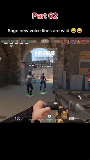 14K views · 1K reactions | Sage new voice lines are wild #valorant #VALORANTpatch #gamingcommunity #valorantgaming #gameplay #valorantclips #valorantreels #reelplays | Jooe | Facebook