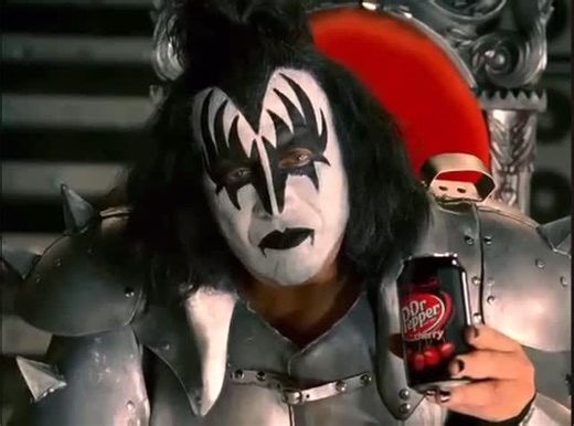 KISS Band Fan Page on Instagram: "KISS Dr. Pepper Cherry Comercial🍒 Ft. Nick Simmons • #KISS #GeneSimmons #PaulStanley #TommyThayer #EricSinger #TheDemonKISS #TheStarchildKISS #TheSpacemanKISS #TheCatmanKISS #DrLove #CallingDrLove #DrPepper #DrPepperCherry #KISSArmy #KISSArmyRocks #NickSimmons • @genesimmons @drpepper"