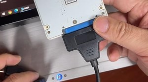 Watch Type C USB 3.0 to SATA 22 Pin 2.5" Hard Disk Driver SSD Adapter Cable on Amazon Live