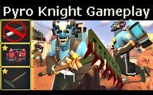 排肉騎士？ Pyro Knight TF2🔸(Team Fortress 2 Gameplay 2022)