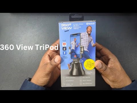 360° View AI Face/Object Tracking TriPod