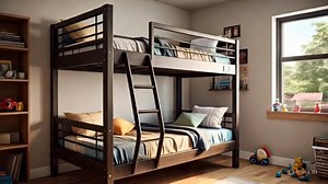 Space-saving, stylish, and full of imagination – perfect for growing kids! #KidsBunkBedIdeas #BunkBedDesign2025 #SpaceSavingFurniture #KidsRoomInspo #SmartLivingForKids | Golden Decor | Facebook