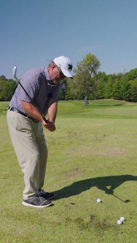 secret to hitting soft pitch shots