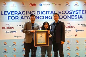 Penghargaan Indonesia Digital Ecosystem Summit 2023