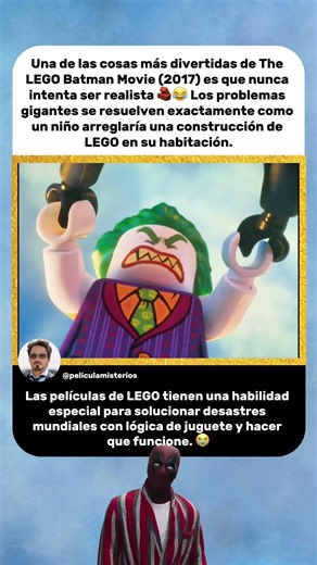 Resuelve problemas gigantes con lógica de LEGO | The LEGO Batman Movie (2017) 🧱😂