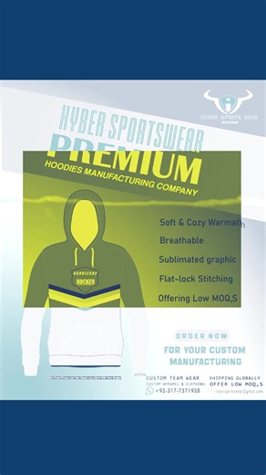#creatorsearchinsights oking for a reliable manufacturer for custom sublimation hoodies and team wear? We specialize in producing high-quality, fully customized sportswear for teams, clubs, schools, and brands worldwide. What we offer: ✅ 100% Custom Sublimation Printing ✅ Premium Quality Fabric & Long-Lasting Colors ✅ Fast Production & Worldwide Shipping 🌍 ✅ Free Design Mockups ✅ Flexible MOQ & Competitive Prices Your design — our responsibility. Let’s turn your ideas into professional team wea