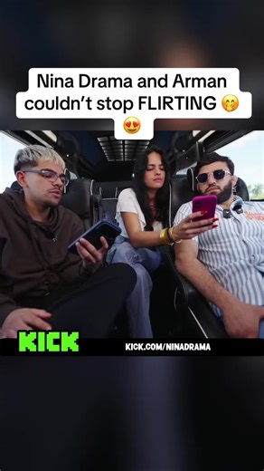 Nina Drama and Arman couldn’t stop FLIRTING 🤭😍 #fyp #ninadrama #armantsarukyan