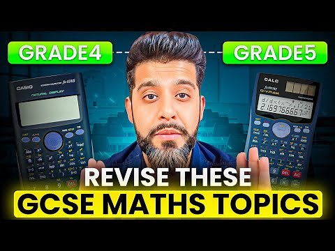 MUST REVISE Topics for GCSE Maths Non Calculator Paper - AQA Edexcel