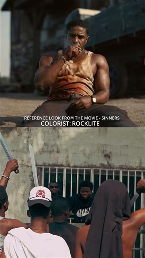 Color Match a Scene from the Movie “Sinners” 🎬 #RaincoatMovie #TheReelStore #RedMiSeries #Shorts