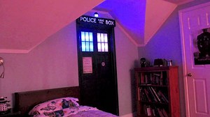 TARDIS door success!!!!  Watch the video.