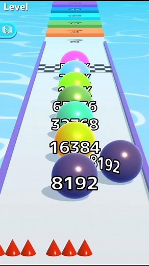 Ball Run Infinity 8192 16384 #androidgame #iosgameplay #gaming #shorts