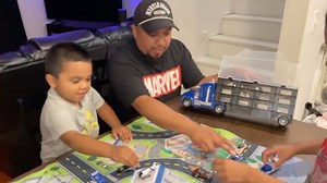 Watch Cool Toy truck with 18 pieces carry on on Amazon Live