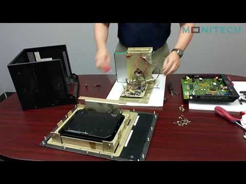 How to install Allen Bradley Panelview 1200 LCD