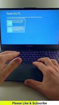 How to Factory Reset Lenovo PC Or Laptop Without Password