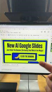 How to use Google Slides AI to Create Amazing Slideshows using Visualize with Google Nano Banana