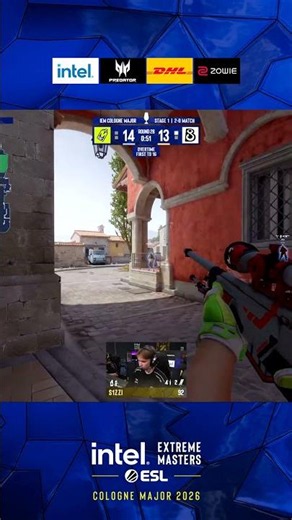 s1zzi ABSOLUTE GOD MODE! Unbelievable 1v3 match saving clutch! #esl #colognemajor #cs2