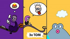 Tom und das Erdbeermarmeladebrot mit Honig: TOM und das arme kleine Mädchen / TOM ist doof/ TOMs Ballonfahrt
