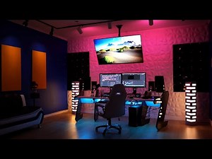 NEW Youtube Studio (Coolest youtuber setup 2021)