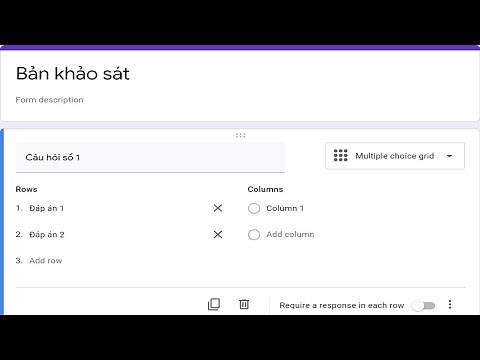 Tổng hợp cách sử dụng Google biểu mẫu (form) để làm khảo sát