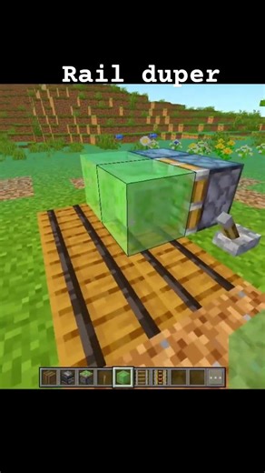 rail duper #minecraft #minecraftbeauty #minecraftgameplay #minecraftbuilding #minecraftgaming #short