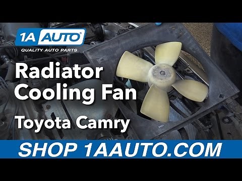 How to Replace Radiator Cooling Fan 97-01 Toyota Camry