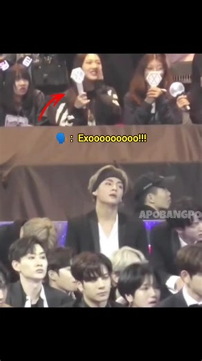 Girl screaming exo meawhile... #shorts #bts #viral
