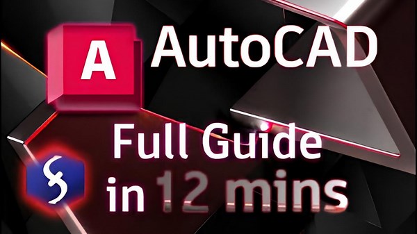 Learn AutoCAD fast: Step-by-step 2D and 3D workflow