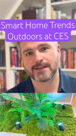 Your Smart Home wants you to touch grass. #ces2026 tech from ‪@linkindofficial‬ ‪@GOVEE‬ & ​⁠more.