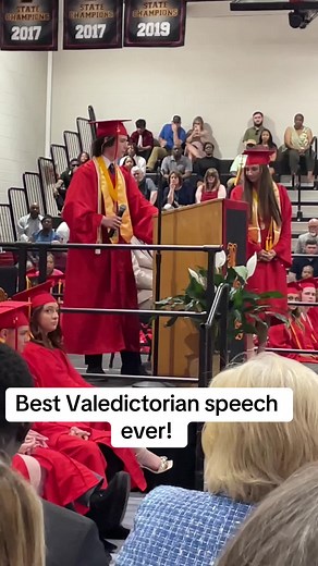 Best Valedictorian Speech Ever!